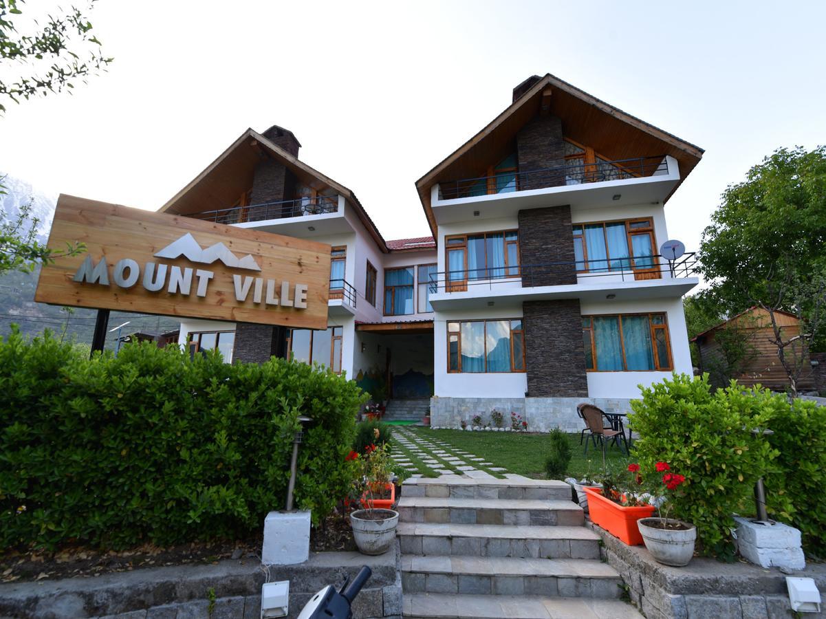 Mount Ville Cottages Manāli Exterior foto